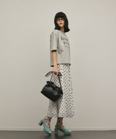 GRACE CONTINENTAL レイヤードロゴＴシャツ