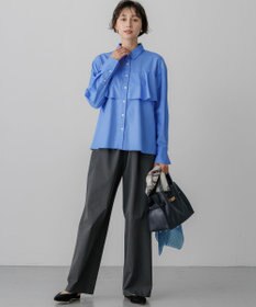 23区 S 【先行予約】CANCLINI ラッフルフレア ブラウス