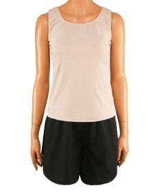 San-ai Resort（三愛水着楽園） WEB限定【紫外線カット(UPF50＋)】リブ素材ラッシュガード付 4点セット水着