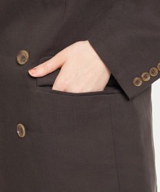 uncrave テンセルライトリネン ビッグジャケット