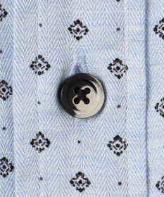 JOSEPH ABBOUD 【キングサイズ】JCヘリンボーンプリント　シャツ