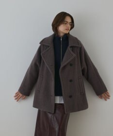 GRACE CONTINENTAL シャギ－ハ－フコ－ト