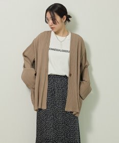 Green Parks ・ＥＬＥＮＣＡＲＥ　ＤＵＥ　プリーツノーカラージャケッ