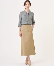 J.PRESS LADIES S 20チノストレッチ スカート