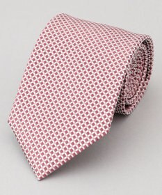 GOTAIRIKU 【日本製】シルク ネクタイ_格子柄 ピンク系8