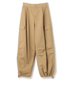 NAVE 【ReNave・セットアップ可/洗える】コットンリネンカルゼ  カーゴパンツ