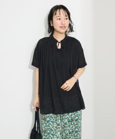 CRAFT STANDARD BOUTIQUE ヴィンテージボイルタイ付ブラウス