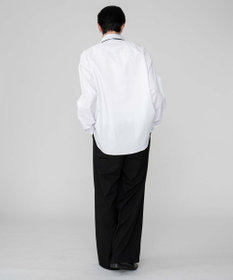 WEGO 【ユニセックス着用ITEM/MLサイズ展開】TRボウタイシャツ（LS）