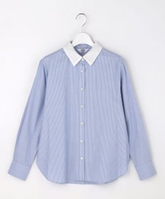 J.PRESS LADIES L 【WEB限定カラーあり・2way】エステネージュ TYPEWRITER STRIPE シャツ