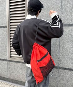 WEGO 【ユニセックス着用ITEM】コードデザインナップサック