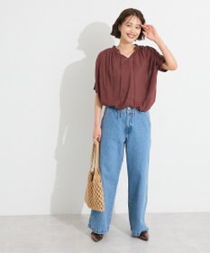 CRAFT STANDARD BOUTIQUE ヴィンテージボイルタイ付ブラウス