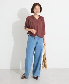 CRAFT STANDARD BOUTIQUE ヴィンテージボイルタイ付ブラウス
