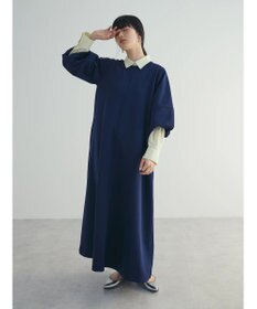 Green Parks armonia. 袖ボリュームポンチワンピース