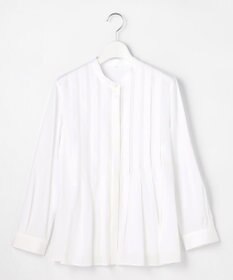 自由区 【カタログ掲載】ドレープブロードタック ブラウス