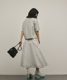 GRACE CONTINENTAL レイヤードロゴＴシャツ