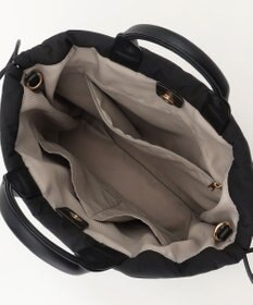 自由区 パディングキルトドロスト バッグ