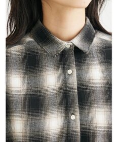 Green Parks ネルチェックシャツ