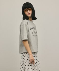 GRACE CONTINENTAL レイヤードロゴＴシャツ