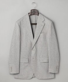 GOTAIRIKU 【尾州】ストレッチメッシュジャケット_千鳥格子柄