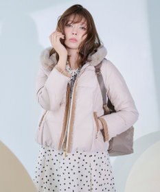 TOCCA 【八木アリサさん着用】【消臭】HEART SHOT ショートダウンコート ベージュ系