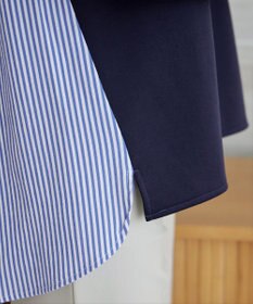 Tiaclasse 【洗える】バックフレアダイバープルオーバー