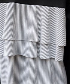 Tiaclasse 【洗える】バックフレアダイバープルオーバー