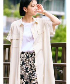 AMERICAN HOLIC 接触冷感＋ＵＶカットＷポケットシャツワンピース