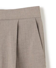 BEIGE， 【洗える/接触冷感/速乾/UVケア対応・Precious ９月号掲載】BATEAU / イージーウエストサイドスリットタックパンツ