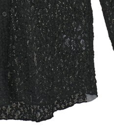 Green Parks カットレースシャツプルオーバー