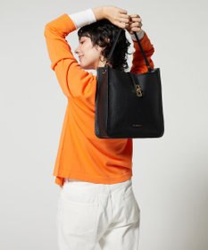 LA BAGAGERIE スクエアレザー2WAYショルダーバッグ