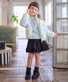 ANY KIDS リボンサイドゴアブーツ