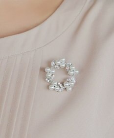 Tiaclasse パールガーランドブローチ