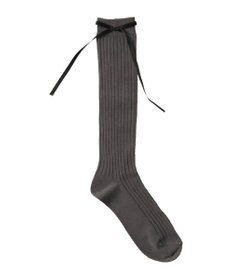 WEGO リボンリブハイソックス