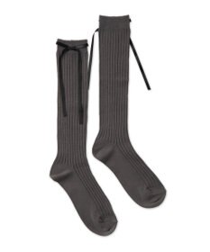 WEGO リボンリブハイソックス