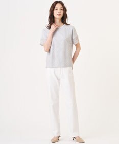 J.PRESS LADIES 【洗える】BASIC STRETCH DENIM ボーイフィット デニム