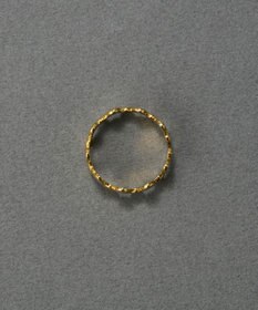Phoebe 〈金属アレルギー対応〉オーバルリンクリング　ゴールド　ステンレス