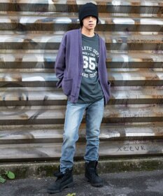 WEGO スリムフィットデニムパンツ