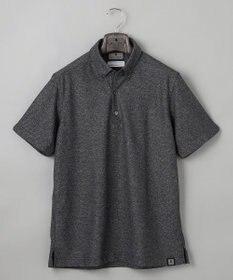 GOTAIRIKU 麻混・襟しっかり【洗える/通気性】ノルマンディーリネン ボタンダウンポロシャツ(25年モデル)