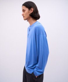 ATON SMOOTH SUVIN | ヘンリーネックセーター - UNISEX