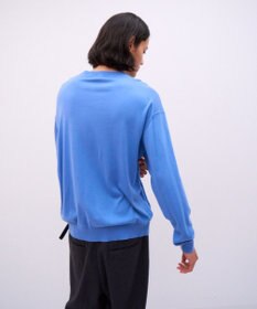 ATON SMOOTH SUVIN | ヘンリーネックセーター - UNISEX