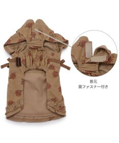 PET PARADISE ペットパラダイス キルトベスト付きワンピース 《ブラウン》 超小型犬 小型犬