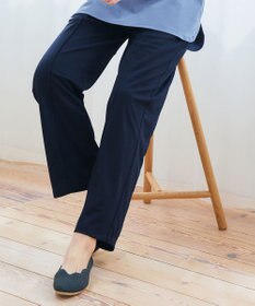 Tiaclasse 【洗える・接触冷感・紫外線ケア・サラごこち】選べるパンツ(テーパード/ワイド）