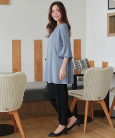 Tiaclasse 【洗える・接触冷感・紫外線ケア・サラごこち】選べるパンツ(テーパード/ワイド）