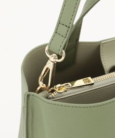 LA BAGAGERIE 【MONICA】バイカラーミディトートバッグ