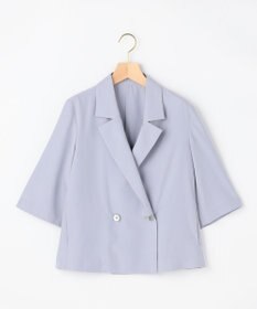 組曲 【先行予約】スムースクロス 6分袖ジャケット