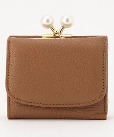 UNBILLION perche アクリル玉三つ折りミニサイフ