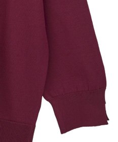 earth music&ecology 袖口スリットスキッパーカーディガン