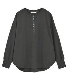 AMERICAN HOLIC ソフトタッチヘンリーネックプルオーバー