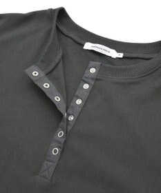 AMERICAN HOLIC ソフトタッチヘンリーネックプルオーバー