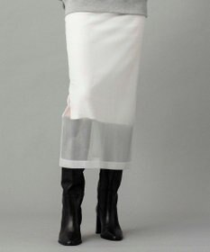 NAVE 【Nave・洗える】シアーニット スカート